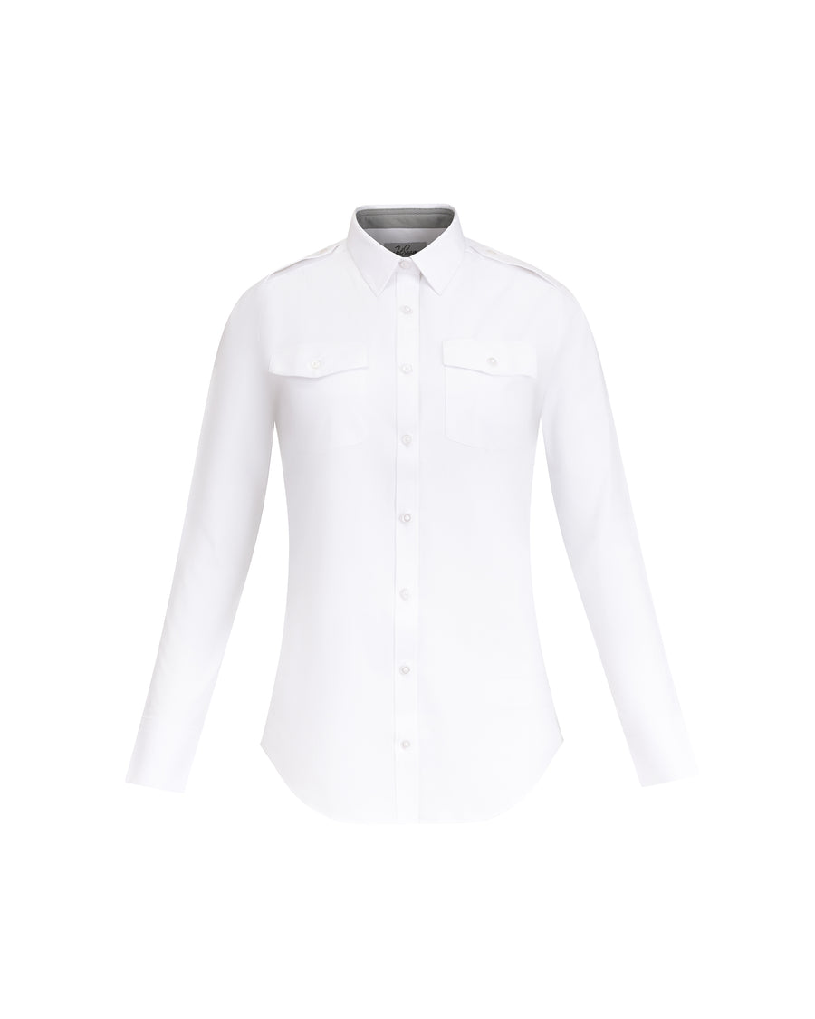 Women's Pilot Shirt (Silver Label / Long)