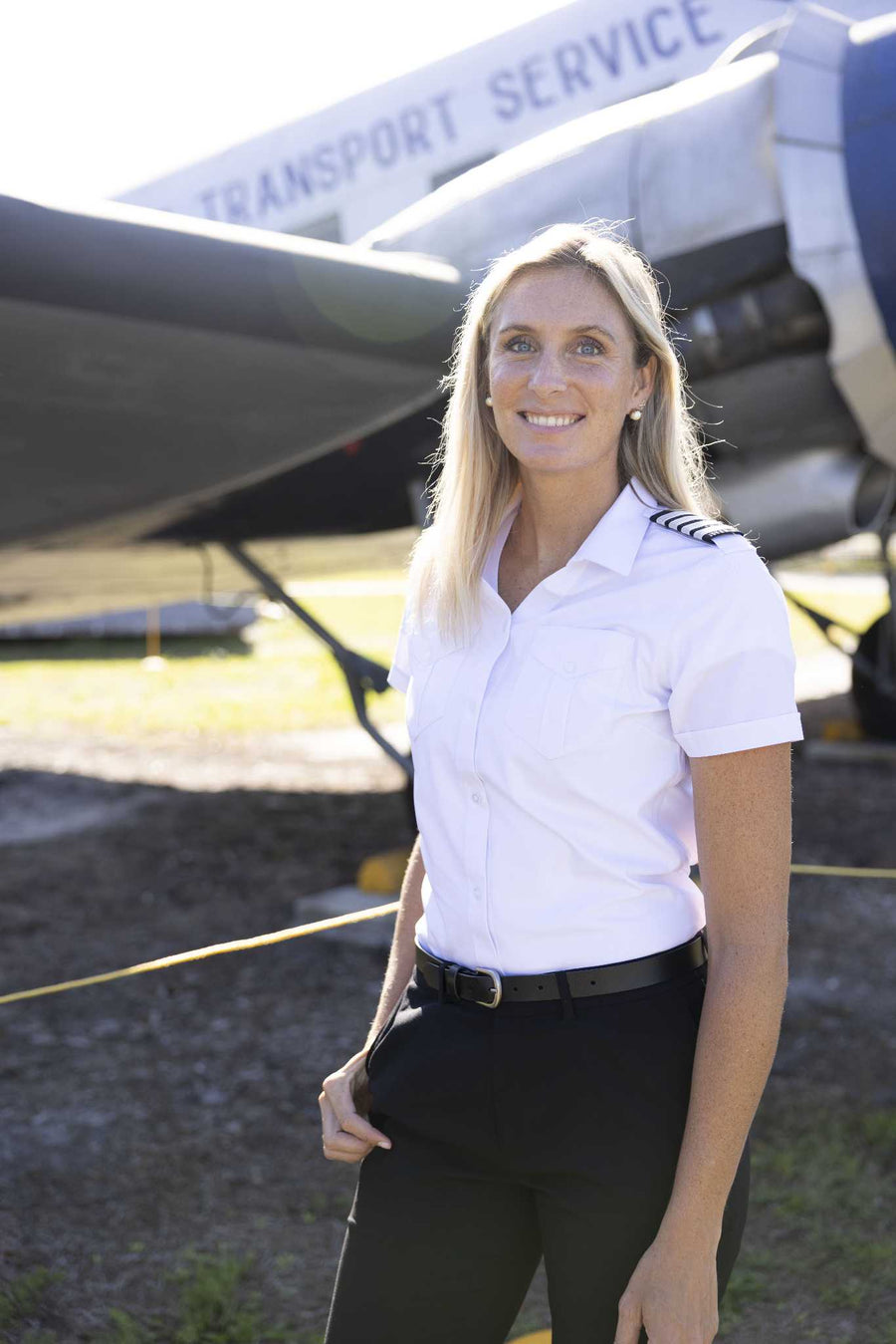 Women's Pilot Shirt (Open Collar)