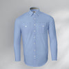 Men's Pilot Shirt (BLUE - White Label Modern Cut / Long Sleeve)