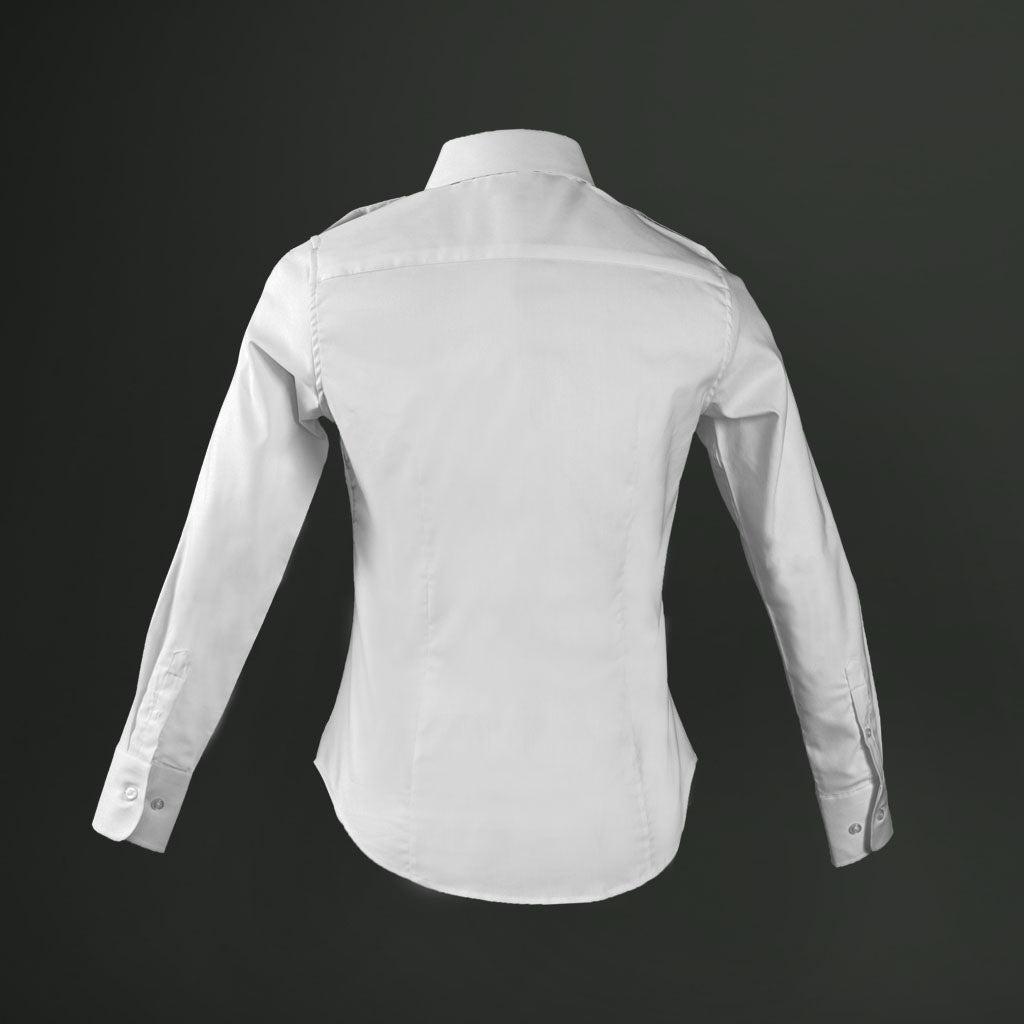Women's Pilot Shirt - Chest Gap Snap test